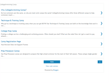 Tablet Screenshot of collegeswim.blogspot.com