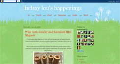 Desktop Screenshot of lindsayloushappenings.blogspot.com