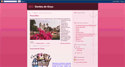 Desktop Screenshot of gentesdegoya.blogspot.com