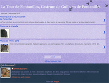 Tablet Screenshot of latourdefontanille.blogspot.com