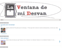 Tablet Screenshot of laventanademidesvan.blogspot.com