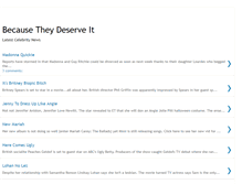 Tablet Screenshot of becausetheydeserveit.blogspot.com