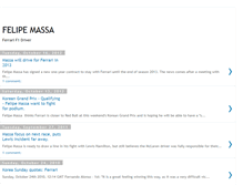 Tablet Screenshot of felipe-massa-f1.blogspot.com