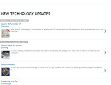Tablet Screenshot of newtechupdate.blogspot.com