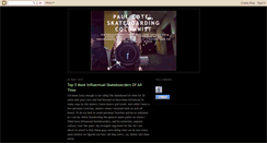 Desktop Screenshot of paulcoteskateboardingcolumnist.blogspot.com