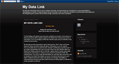 Desktop Screenshot of mydatalink.blogspot.com