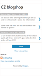 Mobile Screenshot of cz-shopping.blogspot.com