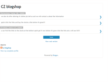 Tablet Screenshot of cz-shopping.blogspot.com