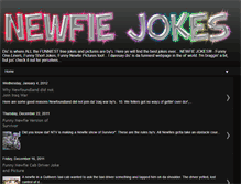 Tablet Screenshot of newfiejoke.blogspot.com