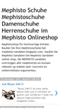 Mobile Screenshot of mephisto-sandalen.blogspot.com
