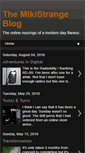 Mobile Screenshot of mikistrange.blogspot.com