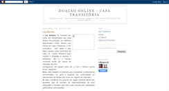 Desktop Screenshot of doacao-online-casa-transitoria.blogspot.com