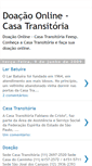 Mobile Screenshot of doacao-online-casa-transitoria.blogspot.com
