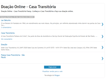 Tablet Screenshot of doacao-online-casa-transitoria.blogspot.com