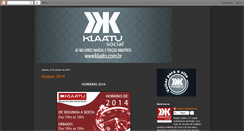 Desktop Screenshot of klaatusocial.blogspot.com