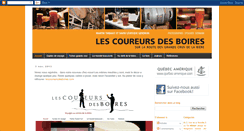 Desktop Screenshot of lescoureursdesboires.blogspot.com