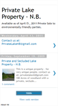 Mobile Screenshot of privatelakenb.blogspot.com