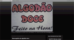 Desktop Screenshot of algodaodocefeitonahora.blogspot.com