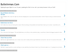 Tablet Screenshot of bulletinman.blogspot.com