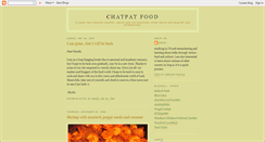 Desktop Screenshot of chatpatfood.blogspot.com