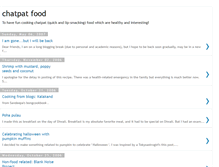 Tablet Screenshot of chatpatfood.blogspot.com