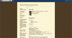 Desktop Screenshot of davidwhowden.blogspot.com