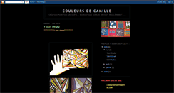 Desktop Screenshot of couleursdecamille.blogspot.com