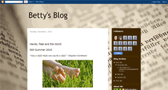 Desktop Screenshot of bettysblogcom.blogspot.com