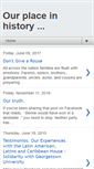 Mobile Screenshot of ourplaceinhistory.blogspot.com