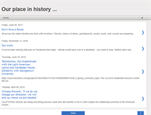 Tablet Screenshot of ourplaceinhistory.blogspot.com