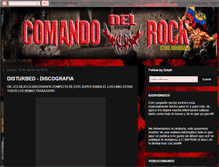 Tablet Screenshot of comandodelrock.blogspot.com