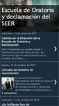 Mobile Screenshot of oratoriaydeclamacionseer.blogspot.com