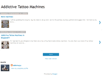 Tablet Screenshot of addictivetattoomachines.blogspot.com