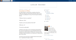 Desktop Screenshot of logan-thinks.blogspot.com