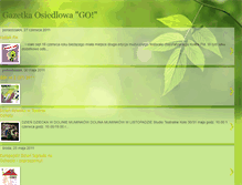 Tablet Screenshot of gazetkaosiedlowa.blogspot.com