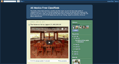 Desktop Screenshot of mexico-myspaceclassifieds.blogspot.com