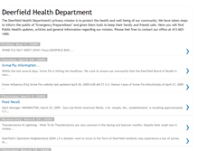 Tablet Screenshot of deerfieldhealth.blogspot.com