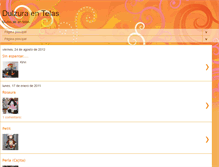 Tablet Screenshot of dulzuraentelas.blogspot.com