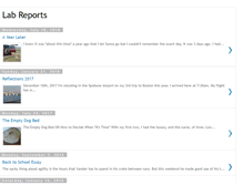 Tablet Screenshot of lab-reports.blogspot.com