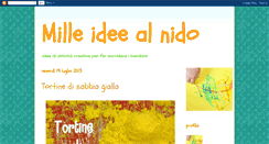 Desktop Screenshot of milleideedafarealnido.blogspot.com