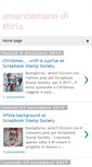 Mobile Screenshot of amanoamano-miria.blogspot.com