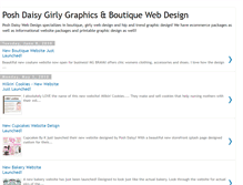 Tablet Screenshot of poshdaisy.blogspot.com