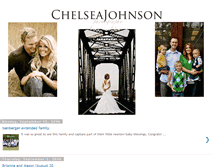 Tablet Screenshot of chelseajohnsonphotography.blogspot.com