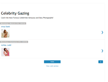Tablet Screenshot of celebgaze.blogspot.com