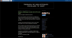 Desktop Screenshot of bibliotequesescolarsttee.blogspot.com