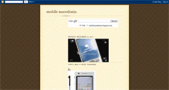 Desktop Screenshot of mobilemacedonia.blogspot.com