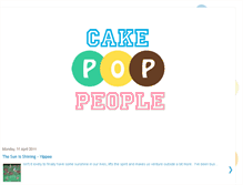 Tablet Screenshot of cakepoppeople.blogspot.com