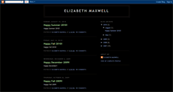 Desktop Screenshot of elizabeth-maxwell.blogspot.com