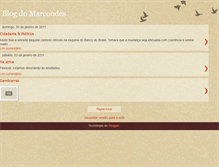 Tablet Screenshot of marcondes51.blogspot.com