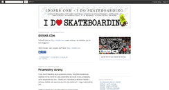 Desktop Screenshot of idoskateboarding.blogspot.com